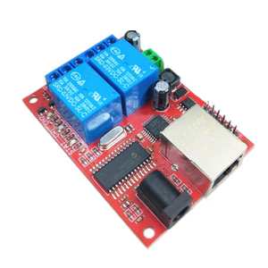 Yoinnovati LAN Ethernet 2 kênh Relay Board chậm trễ chuyển TCP/UDP mô-đun điều khiển máy chủ Web - Product Image 3