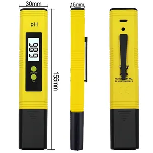 Digitale Ph Meter Automatische Kalibratie 0.01 Waterkwaliteit Tester Ph Pen PH-02