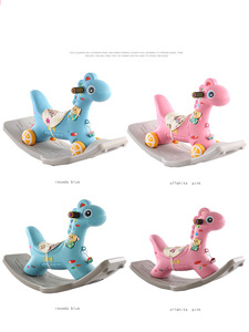 Coperta di plastica <span class=keywords><strong>cavallo</strong></span> a dondolo bambino ride on toy per i bambini - Product Image 6