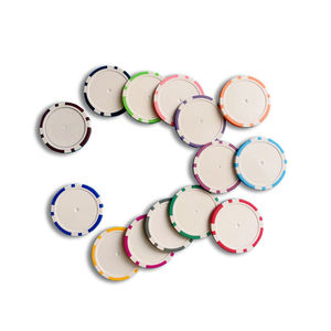Marqueur de balle de golf personnalisé avec logo, avec jeton magnétique vierge type poker, marqueur de balle de golf - Product Image 4