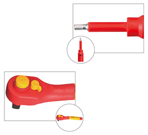 Nhà Máy Giá booher 20 cái VDE 1000V 3/8 "cách điện ổ cắm Bộ - Product Image 4
