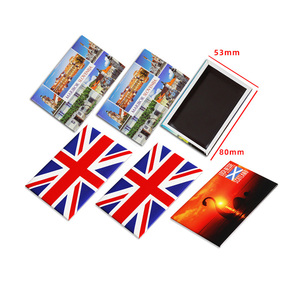 Aimant de réfrigérateur en étain en métal bon marché Photos <span class=keywords><strong>du</strong></span> <span class=keywords><strong>monde</strong></span> entier Aimants en fer blanc Souvenir touristique Cadeau personnalisé - Product Image 3