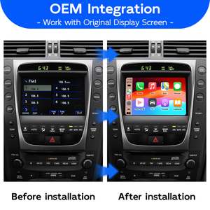 Kit de Interfaz Decodificadora Inalámbrica Apple CarPlay y Android Auto OEM para Actualización en Lexus RX RX270 RX300 RX350 <span class=keywords><strong>RX450H</strong></span> 2012-2015 - Product Image 2
