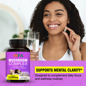 OEM ขายส่งแคปซูลสารสกัดจากเห็ดคุณภาพสูง ช่วยเสริมภูมิคุ้มกัน บำรุงสมอง ช่วยเพิ่มความจำและสมาธิ - Product Image 6