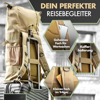 Sac à dos de simulation tactique Jungle résistant à l'usure personnalisé pour le camping et l'aventure en milieu sauvage