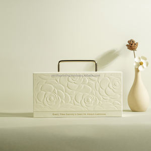 Caja de Regalo Rígida de Alta Gama Reutilizable con Logotipo Personalizado, Juego de Cajas de Regalo Personalizables al por Mayor, Video para Manualidades y Presentaciones, Rectangular - Product Image 2