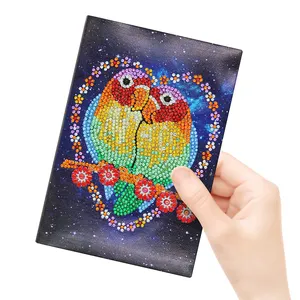 NEW Notebook Diamond Painting 5D Special Shaped Diamond Painting Accessories New Arrival Diamond Embroidery Parrot Bird NB036