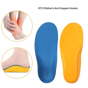 Plantillas ortopédicas unisex para niños con <span class=keywords><strong>piernas</strong></span> en X/O, soporte para pie plano de bebé, absorción de impactos, arco completo, modelo 071 - Product Image 2