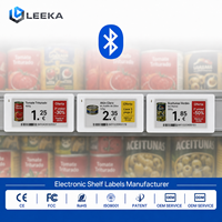 LEEKA Bluetooth 5.0 ESL 2.6 pouces Solution pour supermarchés BLE 5.0 Étiquette de prix numérique intelligente Étiquette de rayon électronique Système d'étiquetage électronique E-Paper ESL