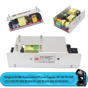 Fuente de Alimentación Original <span class=keywords><strong>ACME</strong></span> para Luces de Escenario, Repuesto para XP-5R/7R/16R/230W/330W/XP-380 BEAM/XA-500 BEAM 500 BSW - Product Image 1