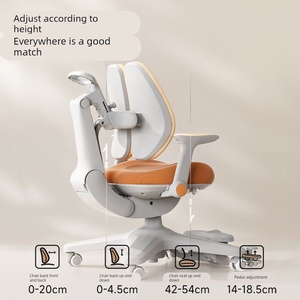 Bureau d'étude pour enfants <span class=keywords><strong>Igrow</strong></span> pour usage domestique, école primaire, bureau d'écriture à hauteur réglable avec rangement, tableau magnétique, fer 9pro - Product Image 4