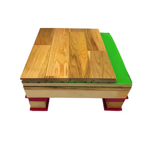 Suelo Deportivo de Madera Maciza de Arce de 22 mm Resistente a la Humedad para Baloncesto, Gimnasio, Pista de Bádminton Interior, Estudio de Danza, Fabricante - Product Image 1