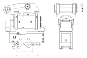 Đôi khóa Coupler cho máy xúc Hitch nhanh chóng với các thành phần cốt lõi bơm & động cơ dễ dàng thay đổi - Product Image 3
