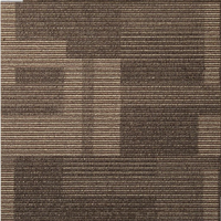 Dalles de moquette lavables fabriquées à la machine, style moderne, en polypropylène tufté, pour espaces religieux, bureaux, hôtels