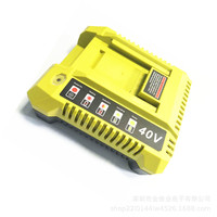 Chargeur durable pour OP4011.8A 72Wh et chargeur de remplacement Li-ion 36V / 40V à vitesse standard de haute qualité pour Ryobi