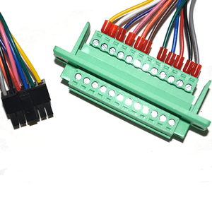 Bebas Solder blok Terminal 3.81mm konektor ke kabel MX3.0 perakitan micro-fit 3.0 MX3.0 dengan 18AWG penutup kabel dengan tabung PVC - Product Image 2