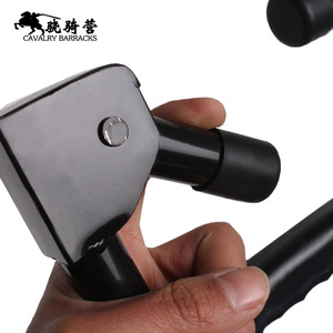 U Shaped Steel Restraint Fork For Riot Control <b>Security</b> <b>Equipment</b> Black Stainless Steel Adult Use - Product Image 3