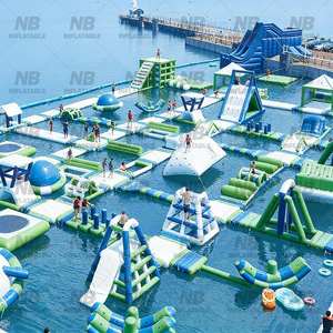 Customized Adult Water Floating Obstacle Course Equipment Sport <b>Game</b> Park Price Commercial <b>Inflatable</b> on Lake <b>Inflatable</b> Floatin - Product Image 4