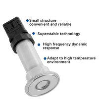 Pressure Transmitter PT-609 4-20mA Output Flush Diaphragm Hygienic Design Stainless Steel Pressure Transducer Viscous Pressure