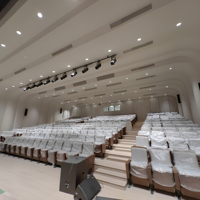 Chaise de théâtre pliable de qualité supérieure pour auditorium, design simple, taille standard, mobilier de salle de spectacle