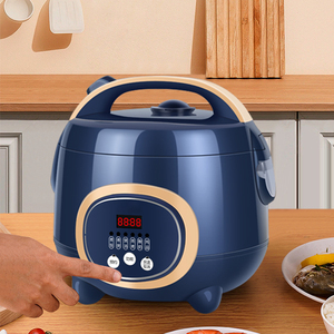 Cheap 1.5L Mini Stainless Steel Inner Pot Low-Sugar Multi-Purpose Rice Cooker Digital <b>Timer</b> Control Keep Warm Kitchen Digital Ti - Product Image 6