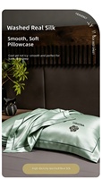 Nouvelle taie d'oreiller en polyester lavable de luxe, série Camélia, douce pour la peau, printemps/été