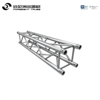 Estructura de Aluminio 6082-T6 de 290 mm de Alta Capacidad de Carga para Iluminación de Escenarios con Placa Base Curva para Conciertos y Eventos