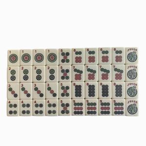 Jeu de Mahjong Américain, 166 Pièces en Mélamine de 36 mm, Taille Moyenne-Grande, Pièces de Jeu de Mahjong d'Exportation - Product Image 3