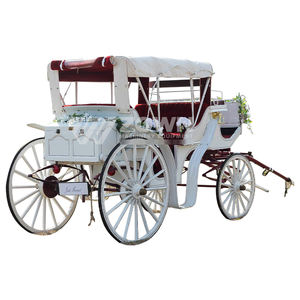 Outdoor Speciaal Vervoer Vierwielige Koninklijke Paardenwagen Elegante Vrije Tijd Hoge Kwaliteit Reis Elektrische Paardenwagen - Product Image 3