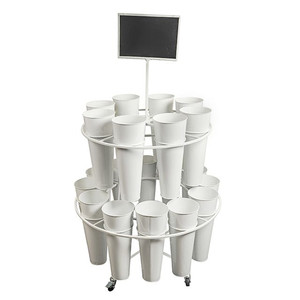 Giá để hoa, kệ trưng bày hoa nhiều tầng, có thể tùy chỉnh màu sắc và kích thước của Bevis Factory, dành cho cửa hàng hoa - Product Image 2