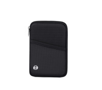 Porta Pasaportes Antirrobo con Escaneo RFID, Bolsa para Documentos, Porta Tarjetas, Funda Protectora Impermeable, Bolsa de Almacenamiento para Viajes