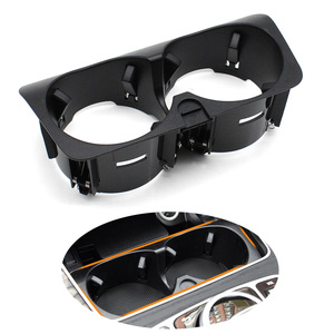 Car Center Console Water Drink Cup Holder Insert Panel per <span class=keywords><strong>Mercedes</strong></span> Benz C <span class=keywords><strong>GLC</strong></span> E V CLS Class W205 W253 W213 W447 W257 W238 - Product Image 1