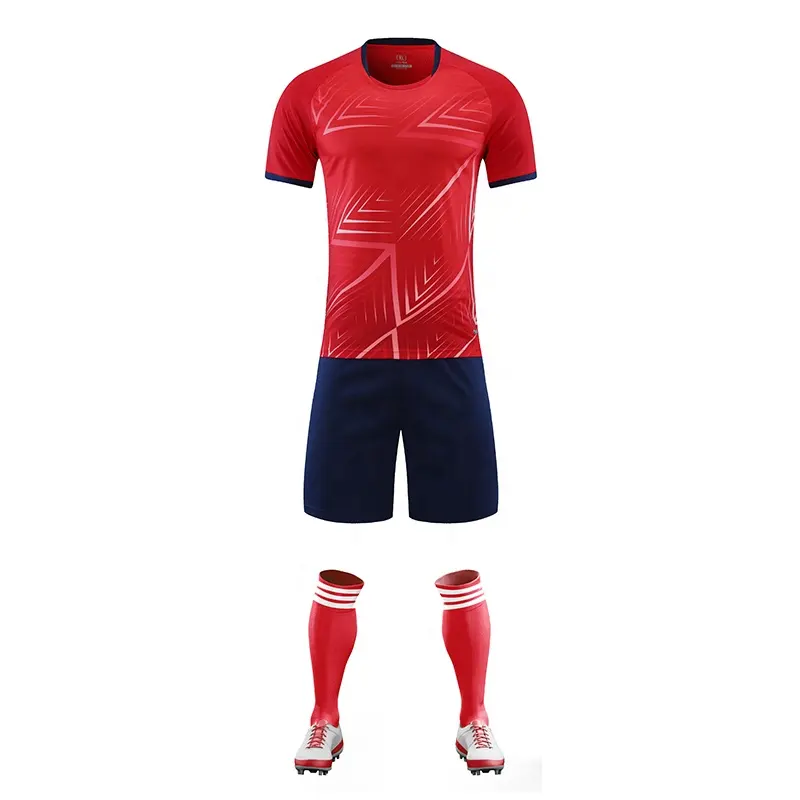 Penjualan laris set jersey seragam sepak bola populer jersey sepak bola 2022 kualitas Thailand ukuran plus