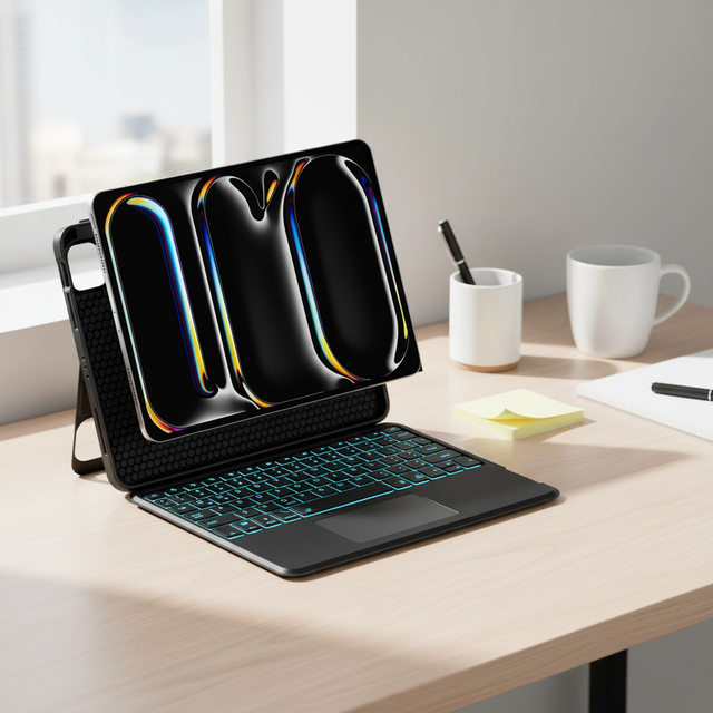 Adjustable Magnetic Protective Case for iPad Pro M4 11-inch Featuring Pen Slot & Touchpad Wireless Keyboard Cover New Product