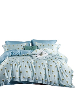 Luxury 100% Tencel <strong>eucalyptus</strong> bed <strong>sheets</strong> with Printed Designs tencel bedding set - Product Image 1