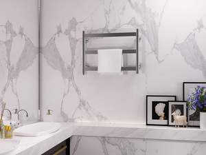 <span class=keywords><strong>Sèche</strong></span>-<span class=keywords><strong>serviettes</strong></span> chauffant à 3 barres, <span class=keywords><strong>sèche</strong></span>-<span class=keywords><strong>serviettes</strong></span> mural à brancher, chauffe-<span class=keywords><strong>serviettes</strong></span> <span class=keywords><strong>électrique</strong></span> brossé, porte-<span class=keywords><strong>serviettes</strong></span> chauffant - Product Image 5