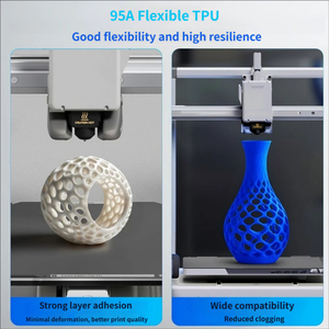TPU Soft Flexible Filament 95A High Speed Printing 1.75mm Elastomer 200g <b>3D</b> <b>Printer</b> Consumable - Product Image 6