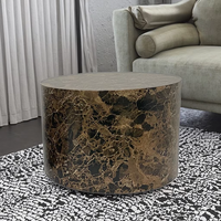 Ensemble de table basse de meubles d'art contemporain haut de gamme P2 MDF combinaison d'autocollants 3D pour le salon utilisation créative dans la décoration intérieure