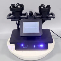 Masseur corporel multifonctionnel compact à bille rotative 360° pour drainage lymphatique et traitement de la cellulite