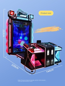 Jeu de tir vidéo à monnayeur personnalisé, avec simulation de fusil de sniper à double tir, fonction de numérisation de code et effets de vie et de mort, en plastique - Product Image 5