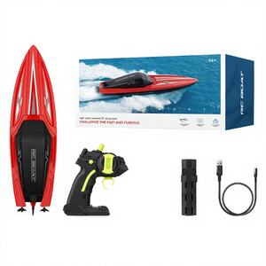 TY2 <span class=keywords><strong>Barco</strong></span> de Carreras RC Mini de Alta Velocidad, Listo para Usar, 14 Años, 4 Canales, 2.4GHz, Motor Dual, Alcance de 80m, Control Remoto para Interiores y Exteriores - Product Image 4