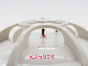 Adresli yangın alarmı sistem 2 kablolu sabit sıcaklık dedektörü adresli ısı detektörü - Product Image 2