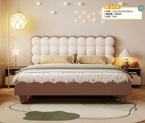 Serie de Habitaciones Infantiles Jim - Cama Infantil Tapizada de Madera Maciza con un Ambiente Vibrante y Moderno - Product Image 3
