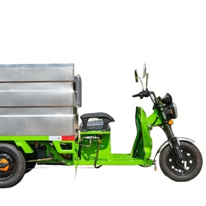 Cina vendite dirette della fabbrica ad alta pressione di pulizia stradale triciclo 60V tre ruote idropulitrice - Product Image 1