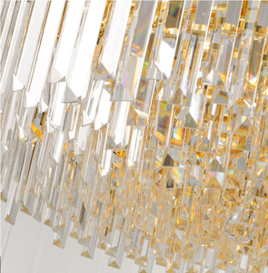 Gotway — lustre led suspendu en cristal circulaire, design moderne, produit de luxe, éclairage d'intérieur, luminaire décoratif de plafond, idéal pour un salon - Product Image 6