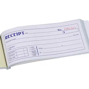 Generic Custom Statement - Personalized Duplicate Carbonless Form with Your Company Name - 2 Books RECYCLABLE