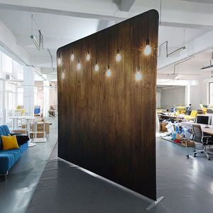 Hiển thị Backdrop nhôm đứng tùy chỉnh đứng Backdrop bìa vải thẳng căng thẳng vải Backdrop - Product Image 2