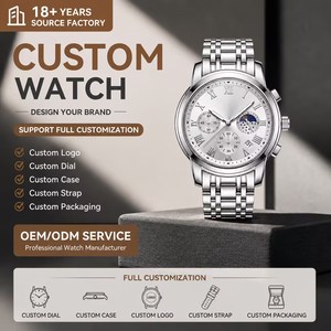 Reloj de Lujo para Hombre MEDEO, de Acero Inoxidable, con Fecha, Analógico, Resistente al Agua, Manecillas Luminosas, Cuarzo Japonés, Caja ODM - Product Image 1