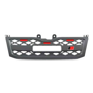 Grille avant Toyota Hiace 10-13 Noir mat en plastique ABS Style GR - Product Image 2