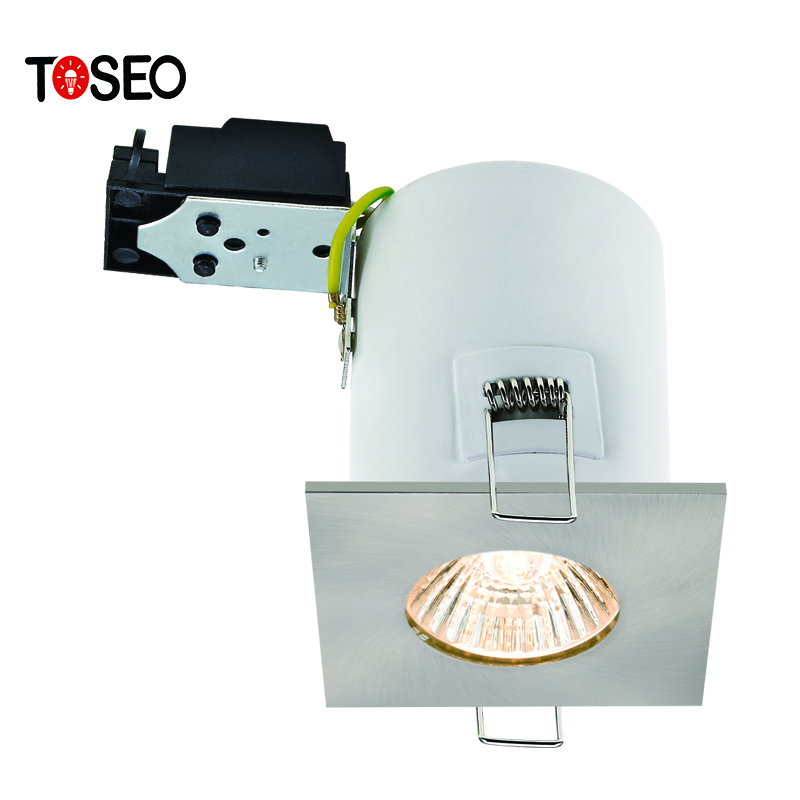 Ceiling Gu10 Fixed And Fire Rated Led Recessed Downlight Pure Aluminium Led Spotlight